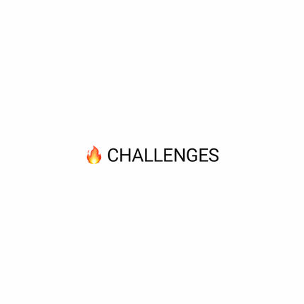 Collection image for: 🔥 CHALLENGES