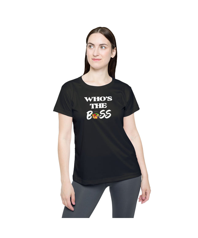 Black Women's Sports Jersey (AOP)