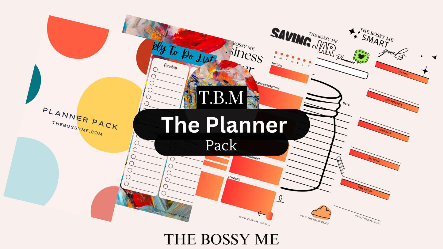 The Ultimate Productivity Toolkit; Planner Pack - DIGITAL PRODUCT