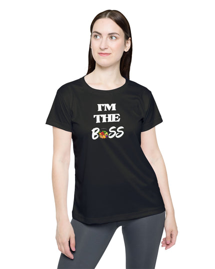 Black Women's Sports Jersey (AOP)
