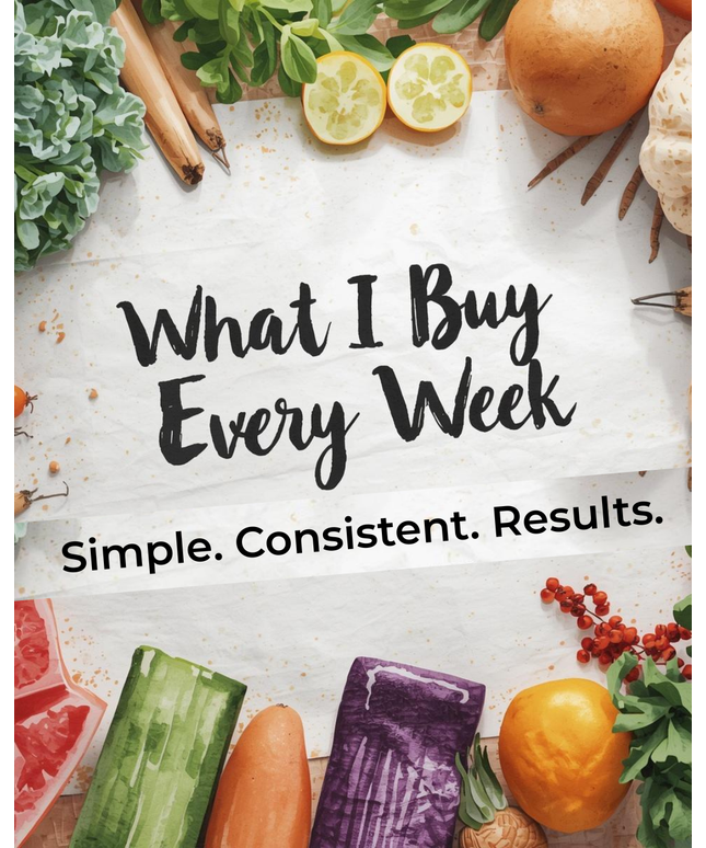 “What I Buy Every Week”