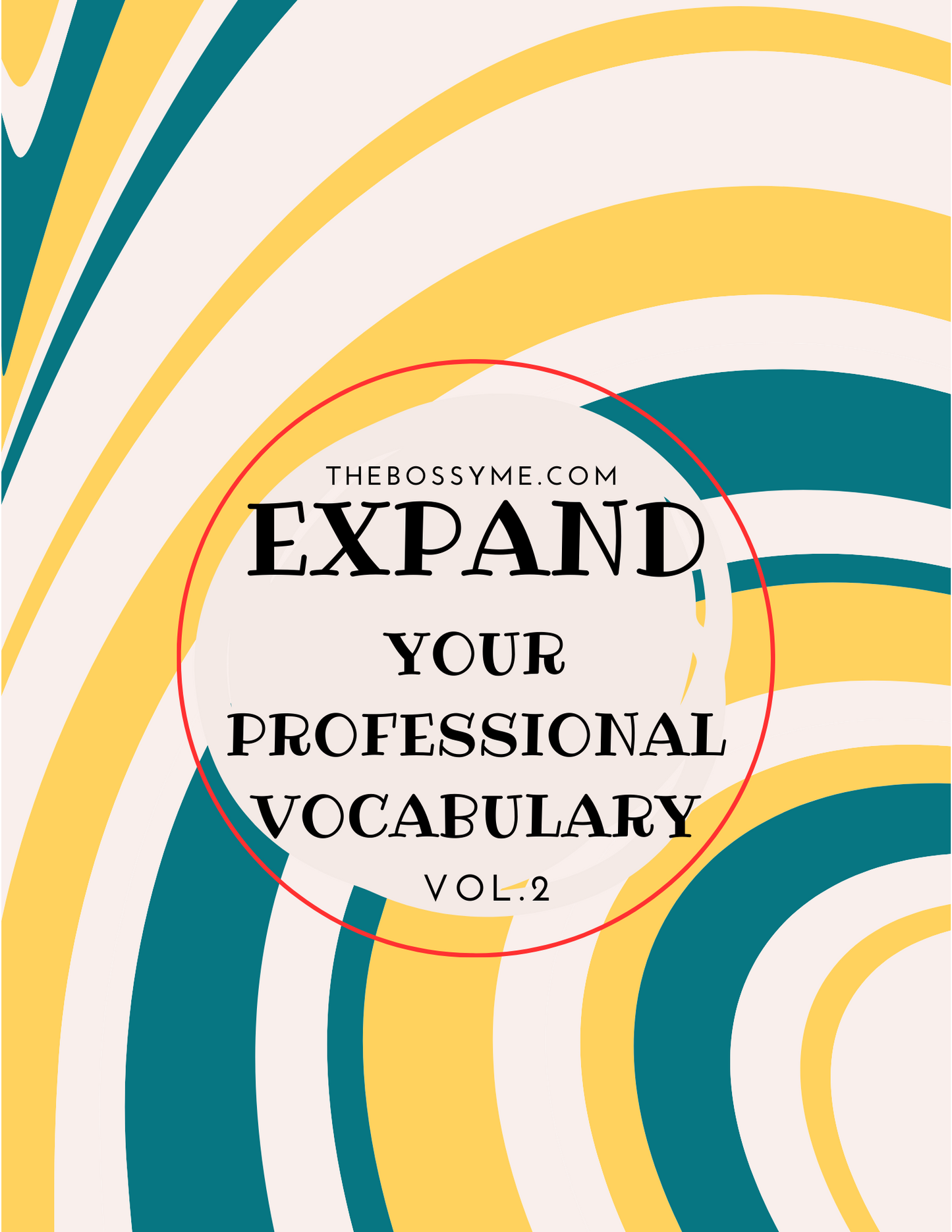 Professional Vocabulary Mastery Kit; Expand Your Professional Vocabulary: Vol. 2 - DIGITAL PRODUCT