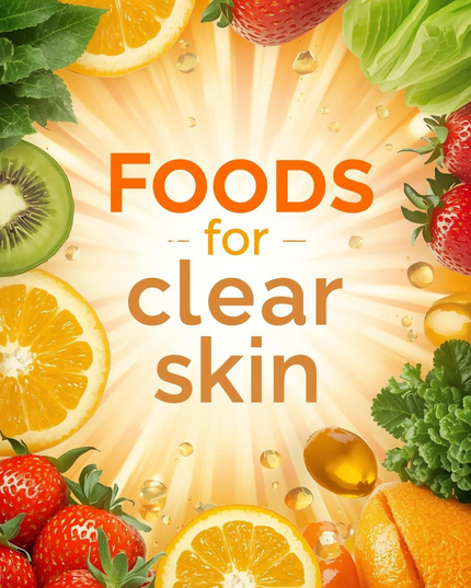 Foods for Clear Skin ✨