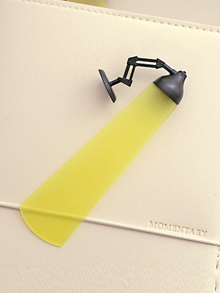 1pc Table Lamp Shaped Bookmark