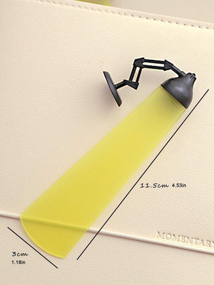 1pc Table Lamp Shaped Bookmark