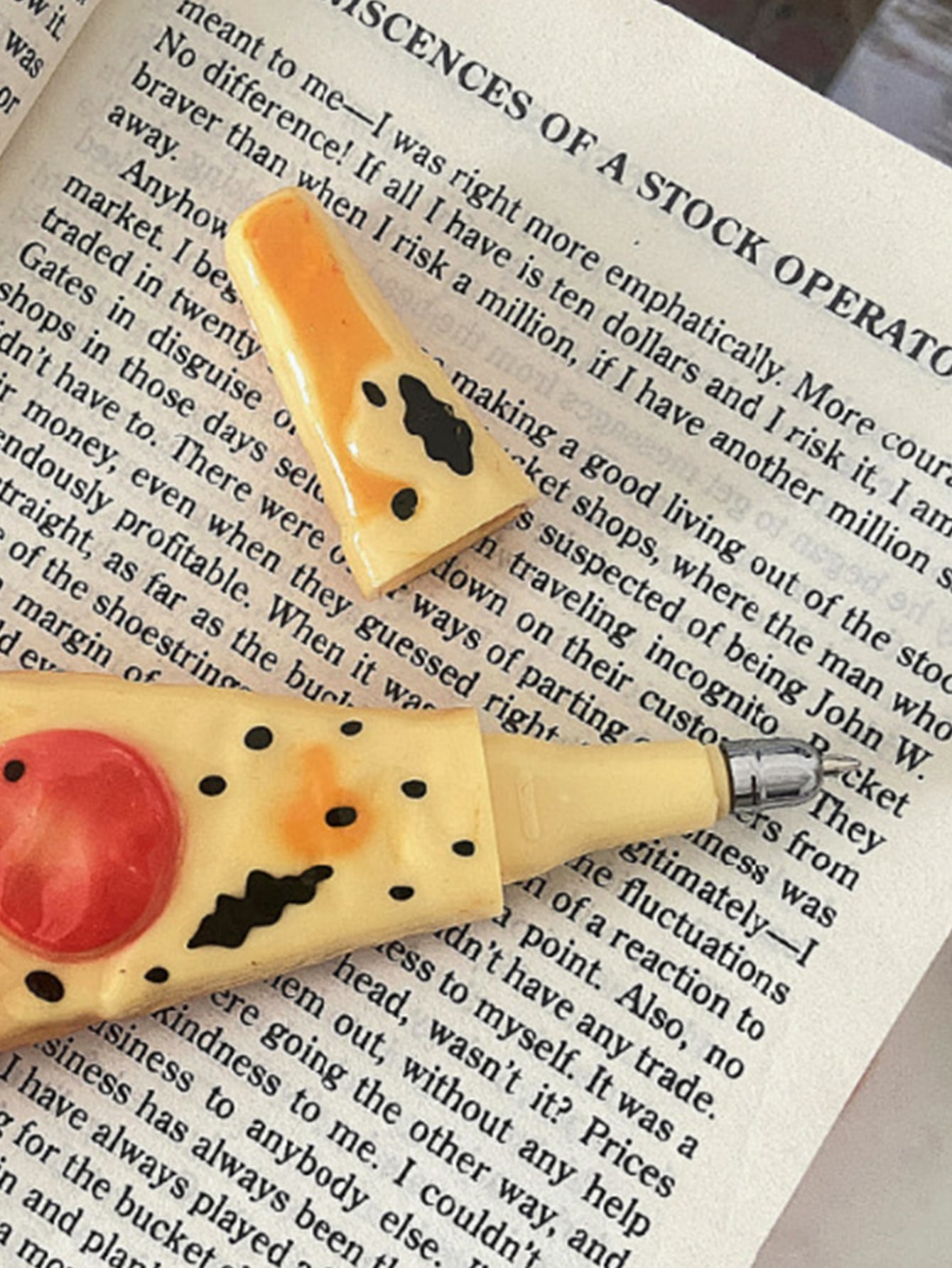 1pc Pizza Design Gel Pen, Creative Food Design Gel Rollerball Pen For Writing