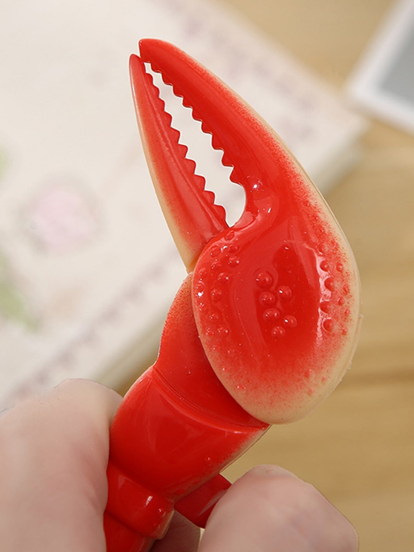 1pc Crab Claw Design Ballpoint Pen