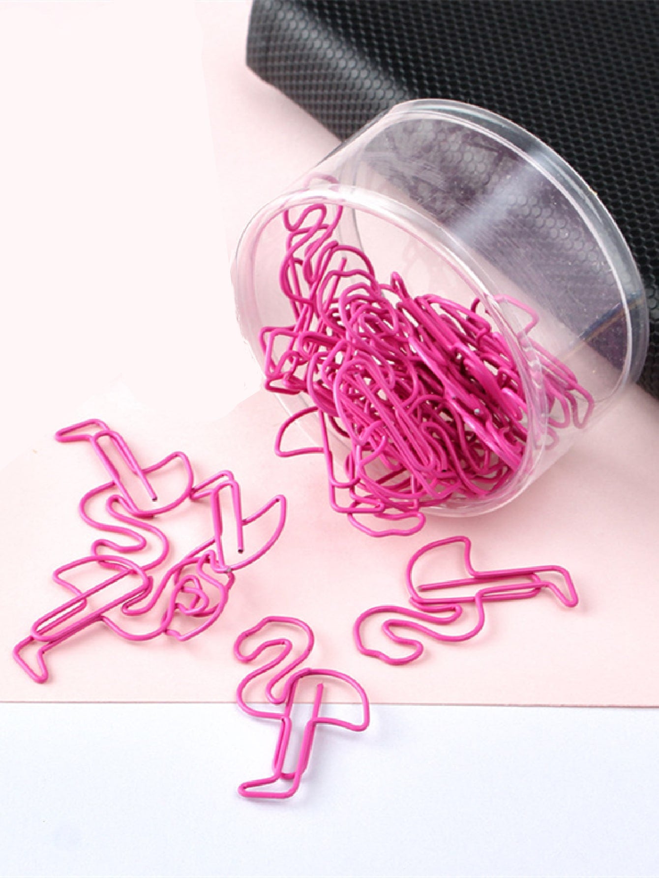 24pcs Flamingo Shaped Paper Clip