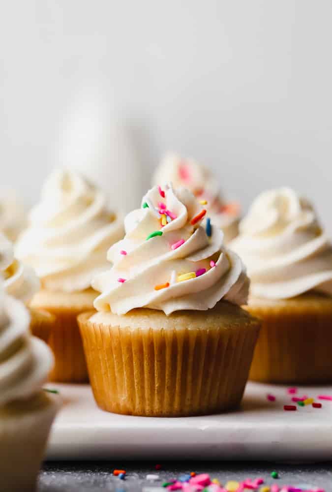 Vegan Vanilla Cupcakes