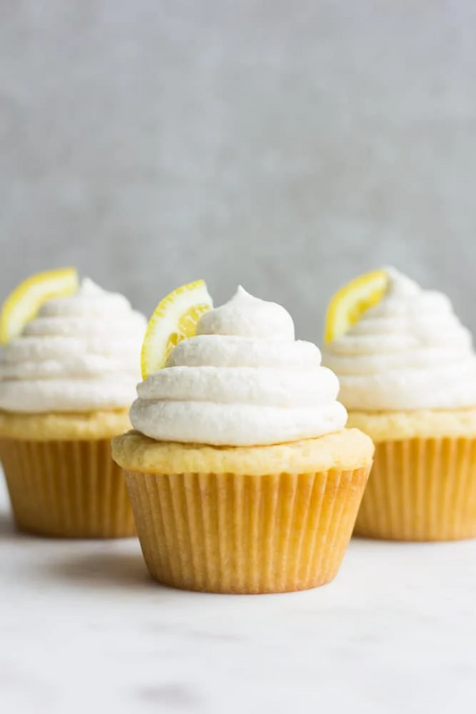 1 Bowl Vegan Lemon Cupcakes