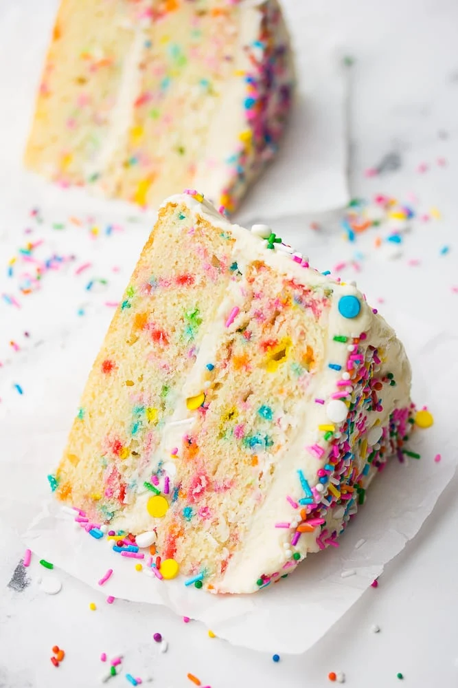 Vegan Funfetti Cake