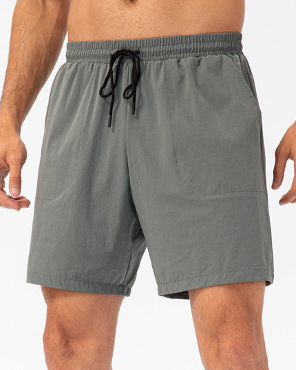 MEN'S DRAWSTRING LOOSE SPORTS SHORTS