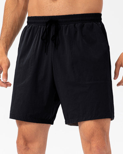 MEN'S DRAWSTRING LOOSE SPORTS SHORTS