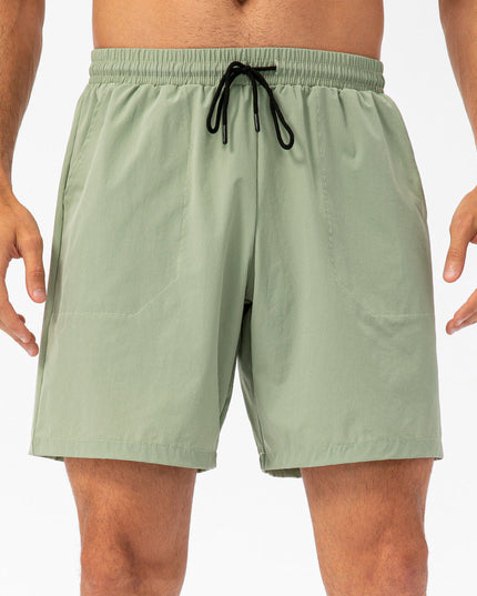 MEN'S DRAWSTRING LOOSE SPORTS SHORTS