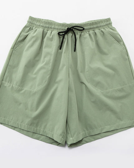 MEN'S DRAWSTRING LOOSE SPORTS SHORTS