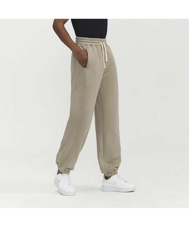 VELVET CASUAL SPORTS STRAIGHT SWEATPANTS