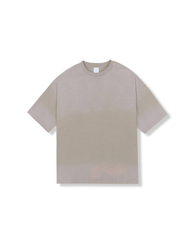 PURE COTTON WASHED TIE-DYE SHORT-SLEEVED T-SHIRT