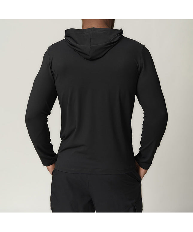MEN'S HOODED FITNESS SPORTS CITYWALK LONG SLEEVE