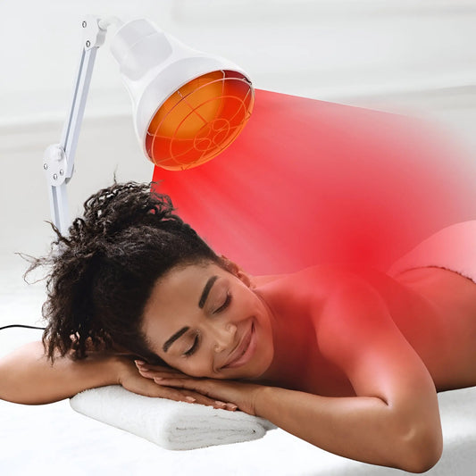 Red Light Therapy + Foot Massage Machine