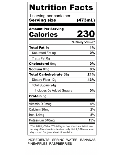 Raspberry & Pineapple